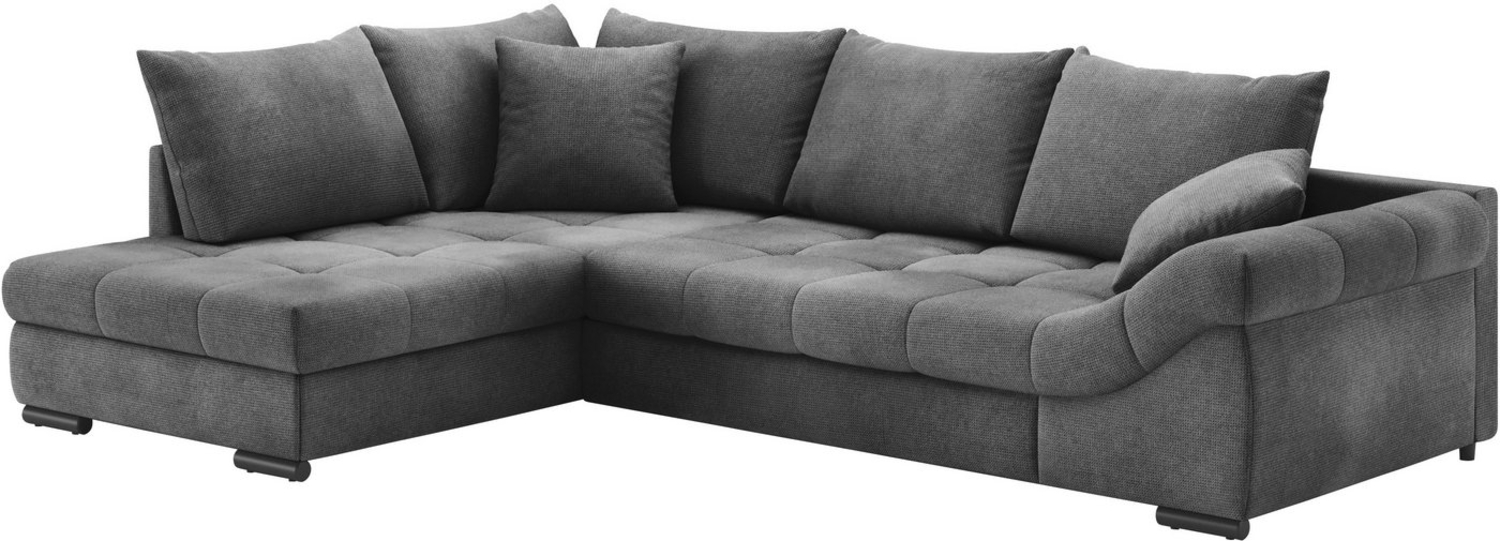 INOSIGN Ecksofa Allegro DuraFlex, L-Form, Hochschläfer-Bettauszug, Kaltschaumpolsterung, bis 140 kg belastbar Bild 1