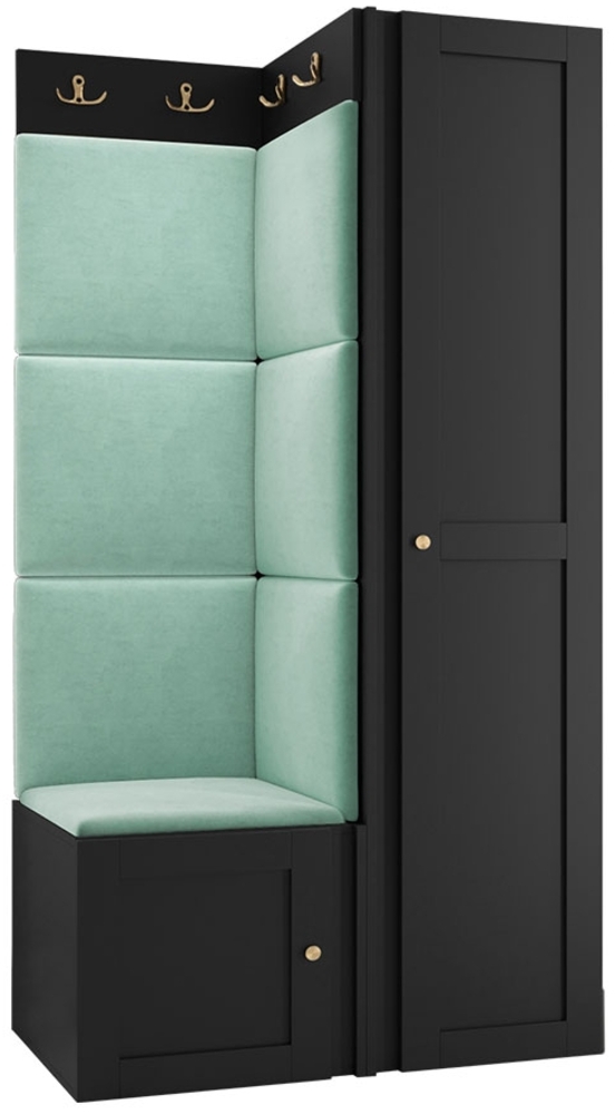 Garderoben-Set Rotuni XXV (Farbe: Schwarz, Manila 11) Bild 1