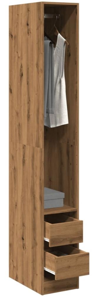 vidaXL Kleiderschrank Artisan-Eiche 30x50x200 cm Holzwerkstoff 3307746 Bild 1