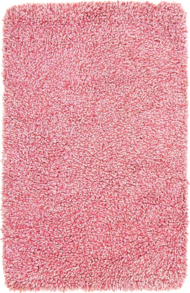 Morgenland Hochflor Teppich - 95 x 62 cm - rosa Bild 1