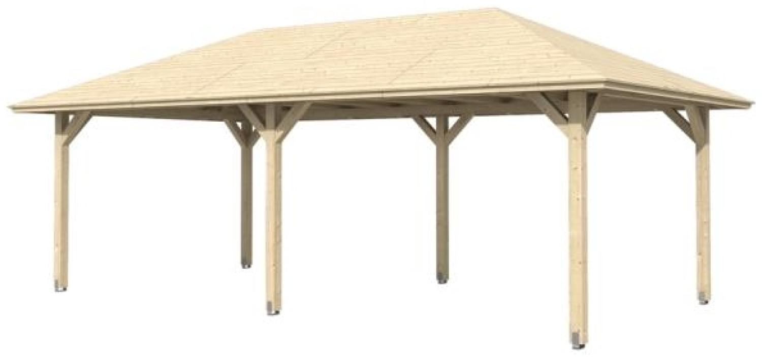 Skan Holz Holz Pavillon Orleans 2 | Natur | 786x439x329 cm Bild 1