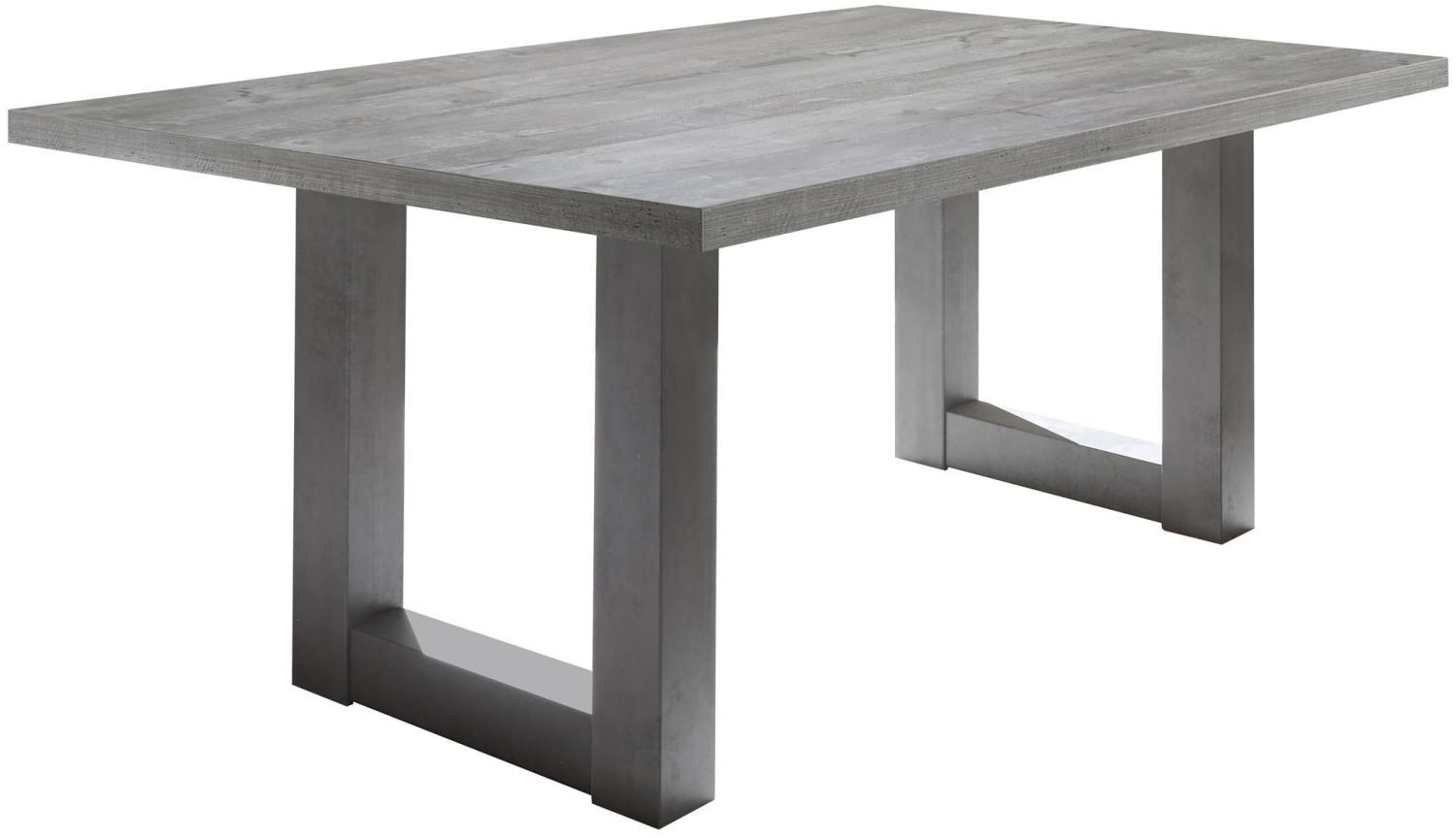 Esszimmertisch Eila 4 160 x 90 x 75 Esstisch Graphit/Beton 13347-160 Bild 1