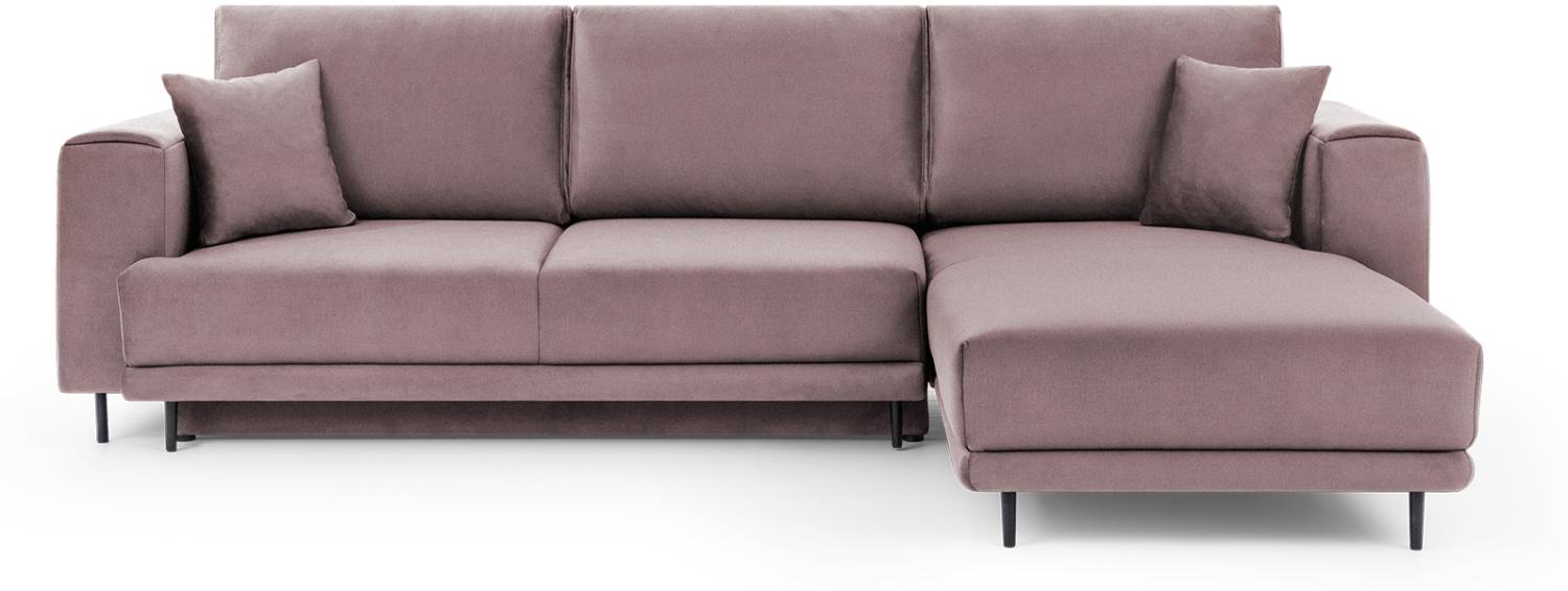 ELTAP 'Dalia' Ecksofa, Lachsfarben, 95 x 190 x 289 cm, Rechts Bild 1