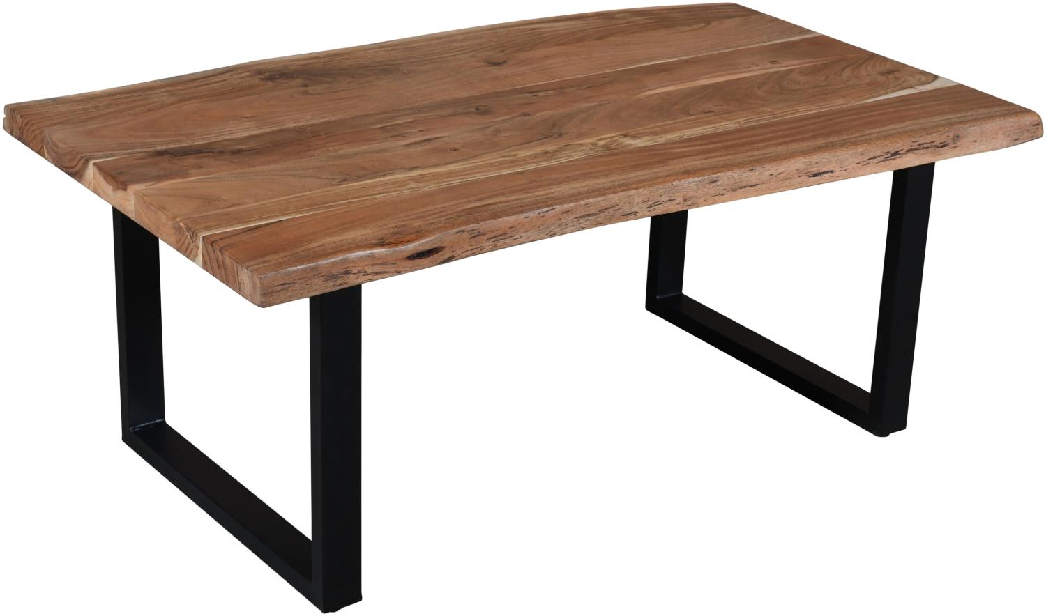 Couchtisch >Coffetable< in Akazie / schwarz - 110x45x65 (BxHxT) Bild 1