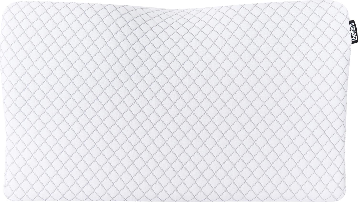 Kopfkissen ELGON Niedrig Memory-Schaum 30 x 50 cm Weiß Bild 1