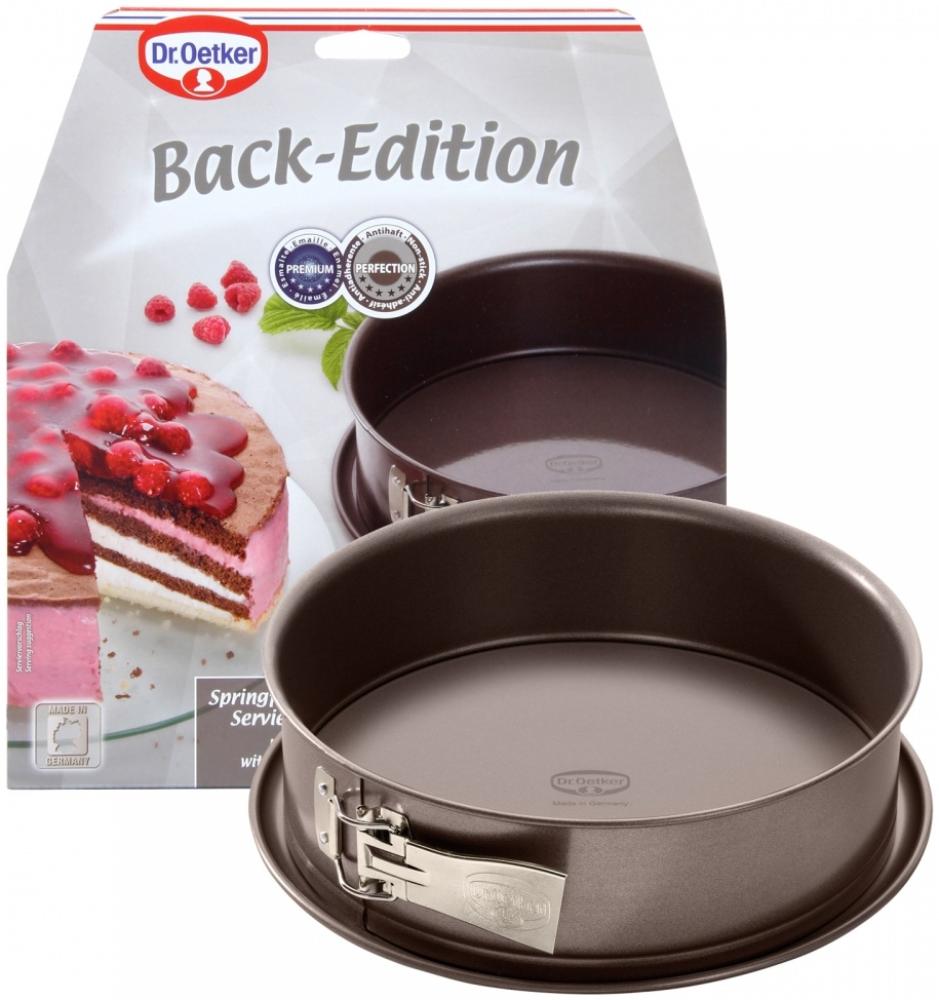 Springform Rundform Kuchenform Backform Emaille 28cm Dr Oetker Back Edition 4706 Bild 1