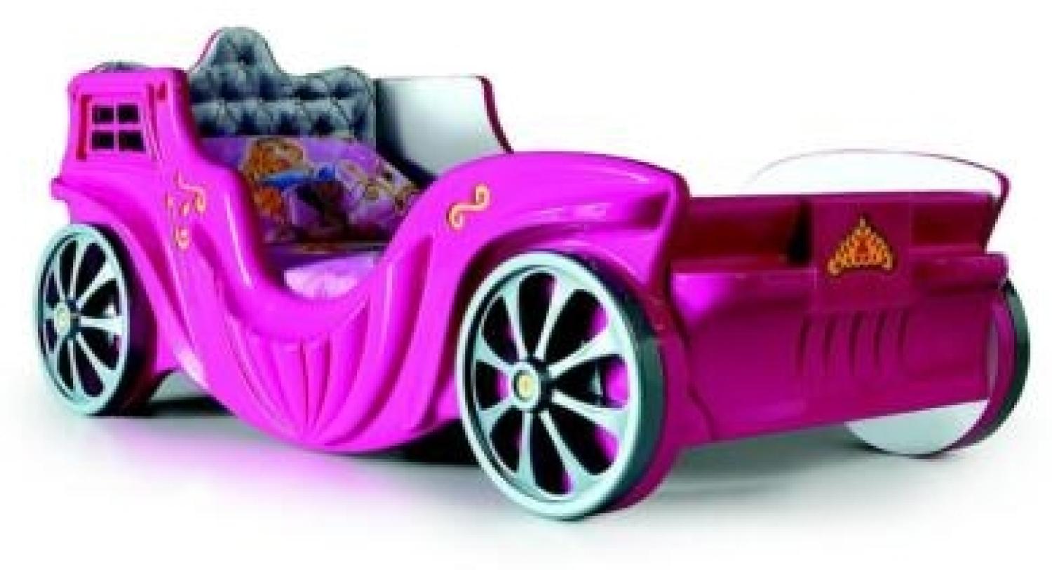 Schlafzimmer Kinderbett Betten Kinder Zimmer Girl Auto Kindermöbel Rosa Bild 1