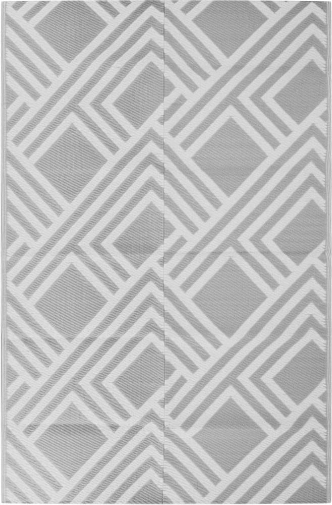 vidaXL Outdoor-Teppich ARAKIL Grau 190x290 cm PP 368564 Bild 1