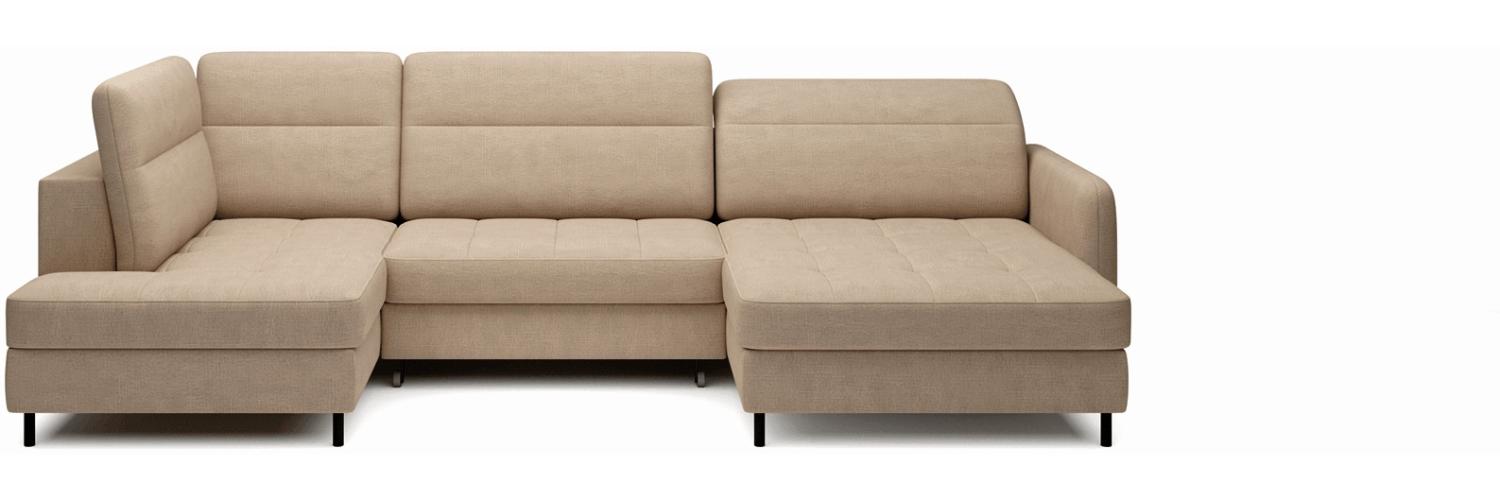 ELTAP 'Berrto' Ecksofa,, Braun, 300x130, Links Bild 1