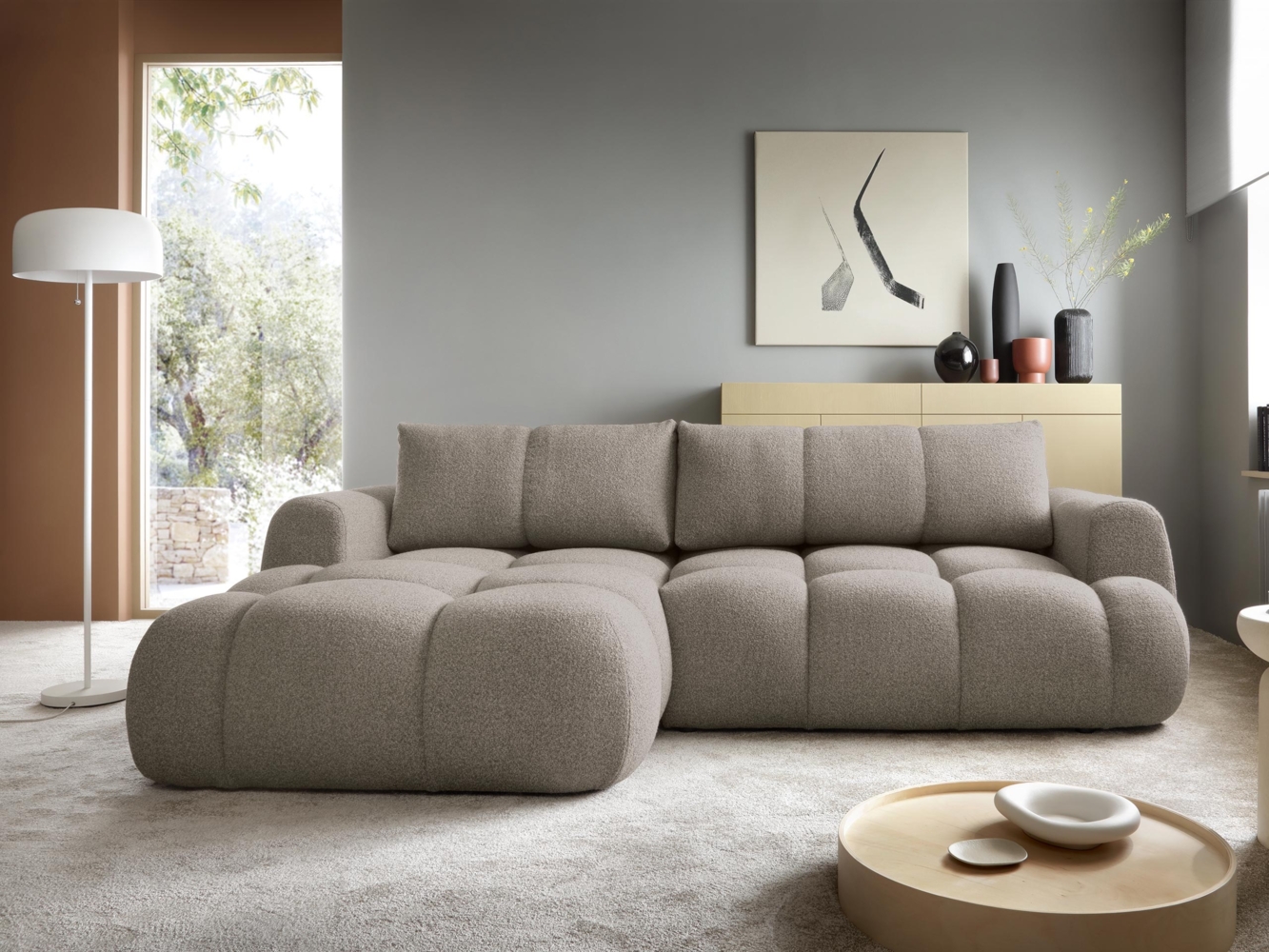 Ecksofa Messirt (Farbe: Now Or Never 16, Seite: Links) Bild 1