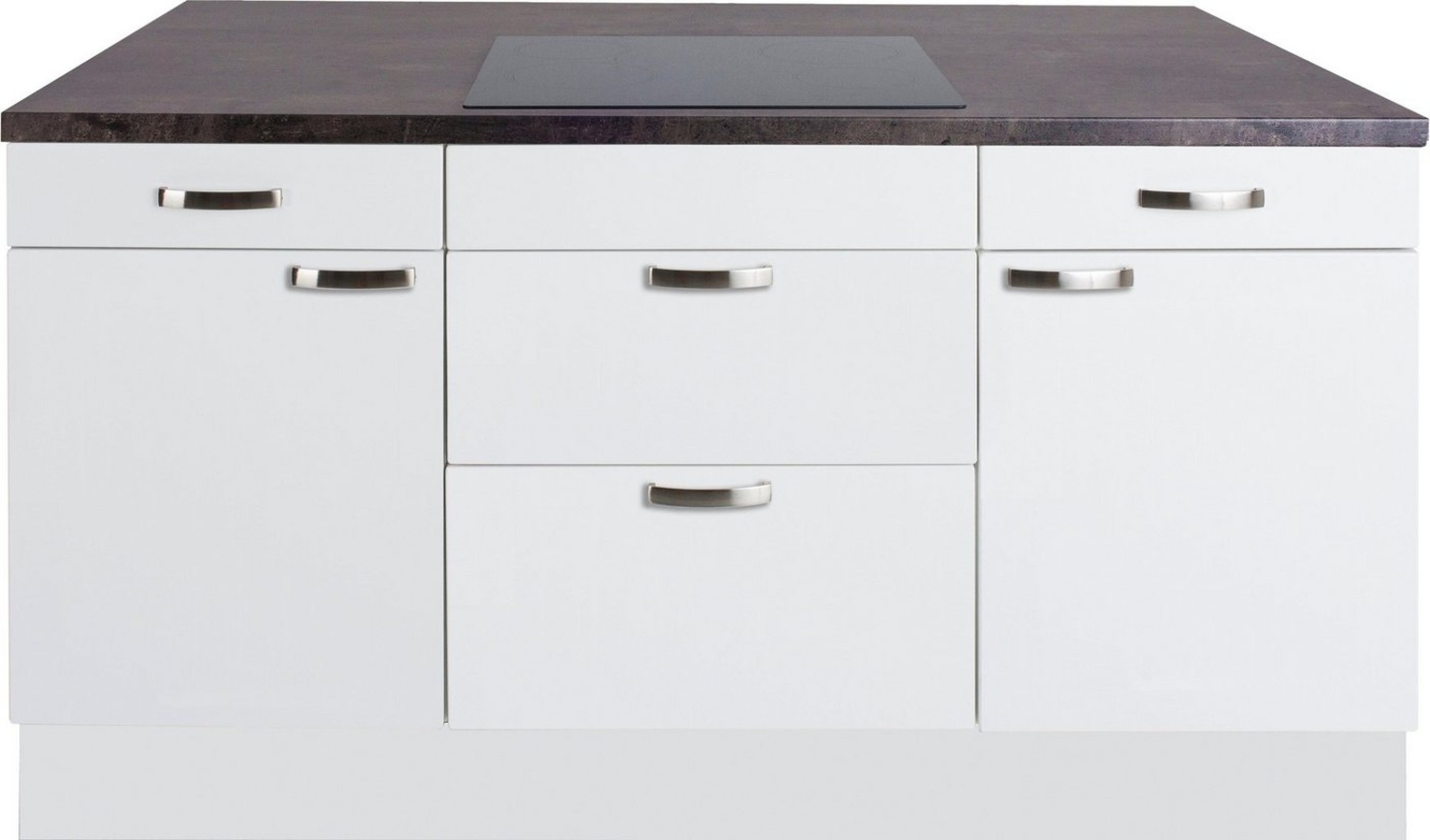 KOCHSTATION Kücheninsel KS-Cara, Vollauszüge und Soft-Close-Funktion, Stellbreite 160 x 95 cm Bild 1