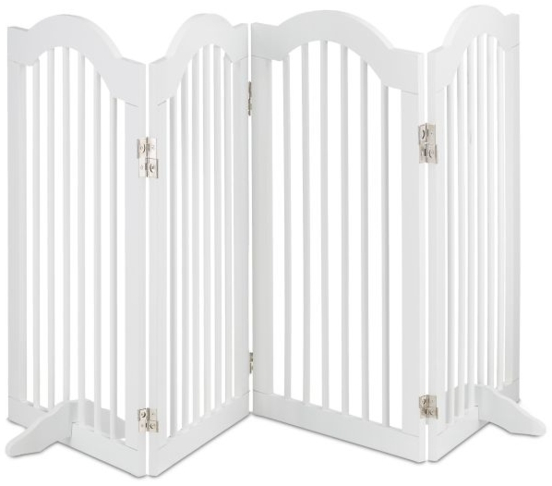 Weißes Absperrgitter 92 cm hoch 10039212 Bild 1