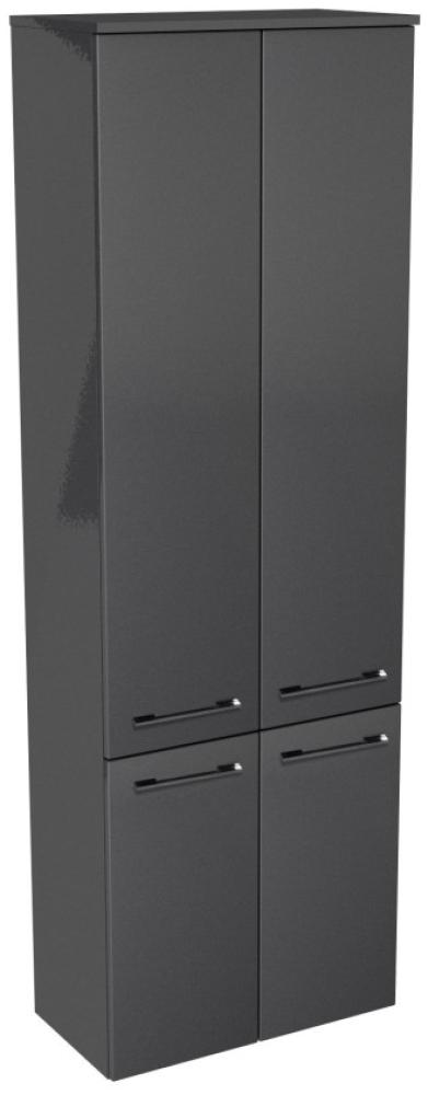 Lanzet Hochschrank 60 cm, Anthrazit Bild 1