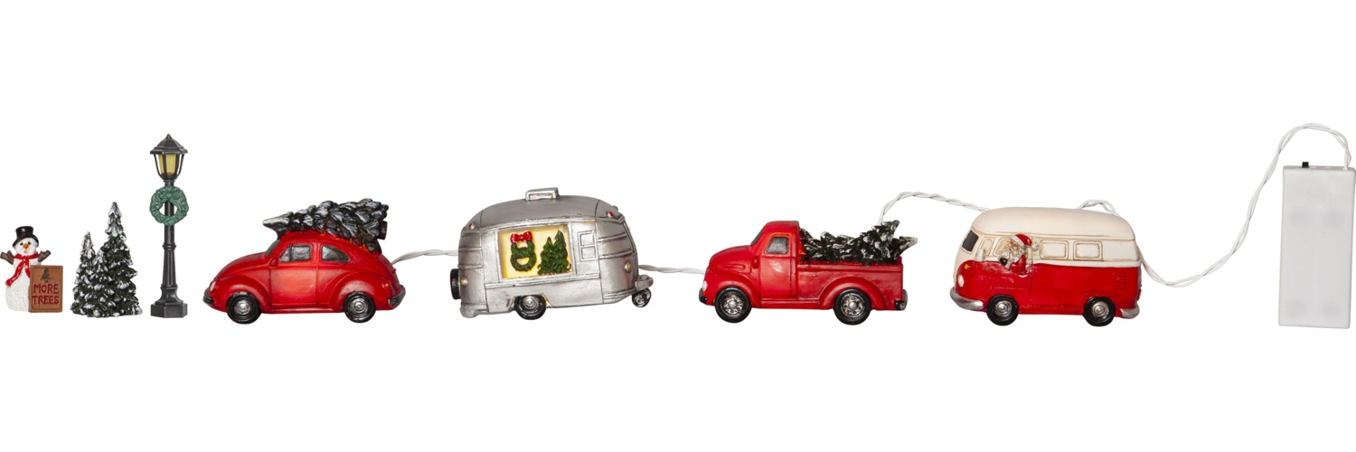 LED Weihnachtsleuchte Merryville Lichterketten-Set batteriebetrieben Bild 1