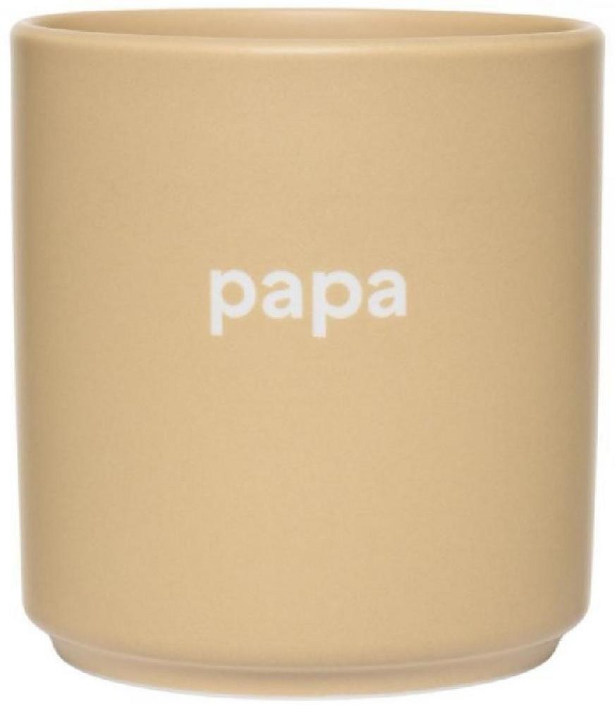 Design Letters Becher VIP Favourite Cup Papa Beige 10101002BEIGEPAPA Bild 1