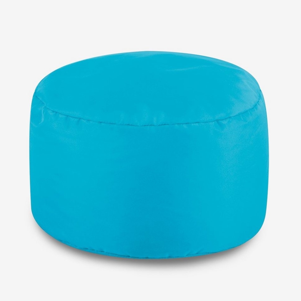 Bean Bag Bazaar Sitzpuff, Wasserabweisend, Fußhocker XL Sitzpouf Outdoor, Puff Hocker Groß, Sitzsack Hocker, Sitzkissen Bild 1