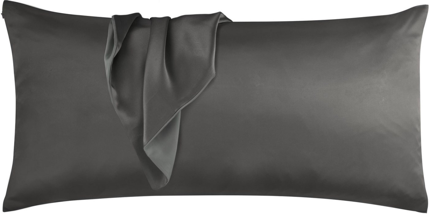 Aspero Kissenbezüge Seiden Kissenbezug 40x80 cm Alia, Haut- und haarschonendes Material Bild 1