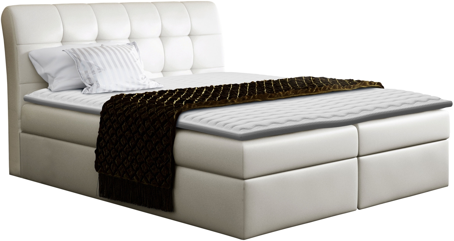 Boxspringbett Cazeres, Natur, 160x200 cm Bild 1