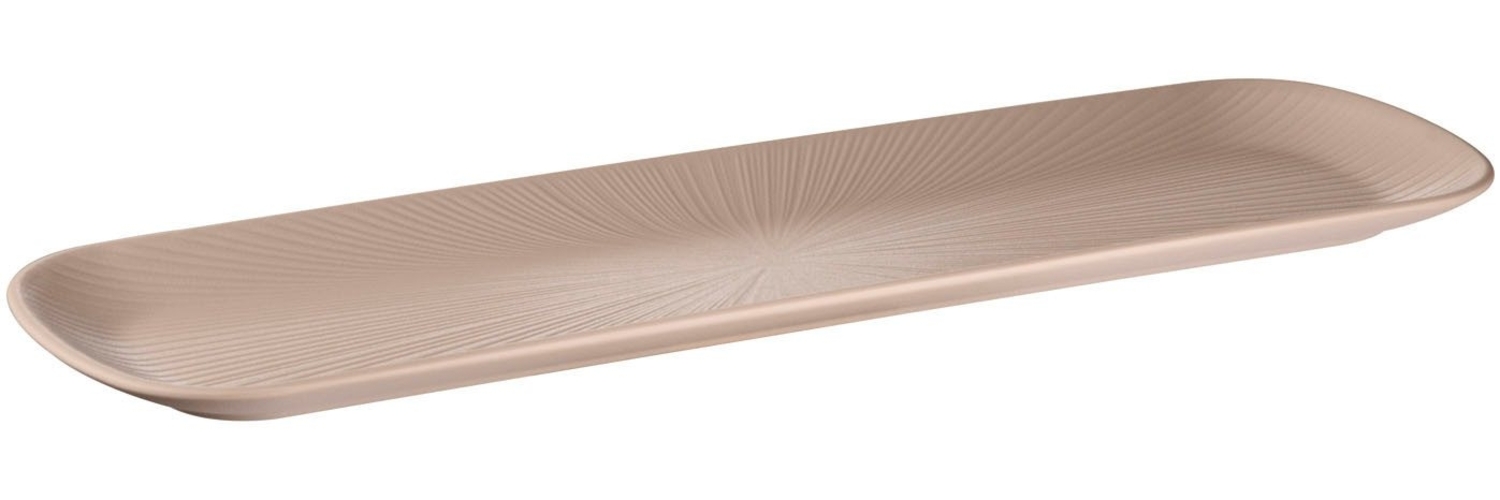 APS Tablett Servierplatte "NERO" 53 x 16,2 cm, Höhe 2,5 cm, Melamin, (1-tlg) Bild 1