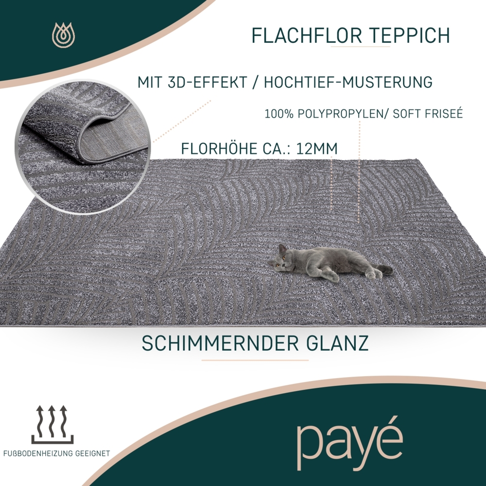 Teppich Kurzflor Mancie 48 Bild 1