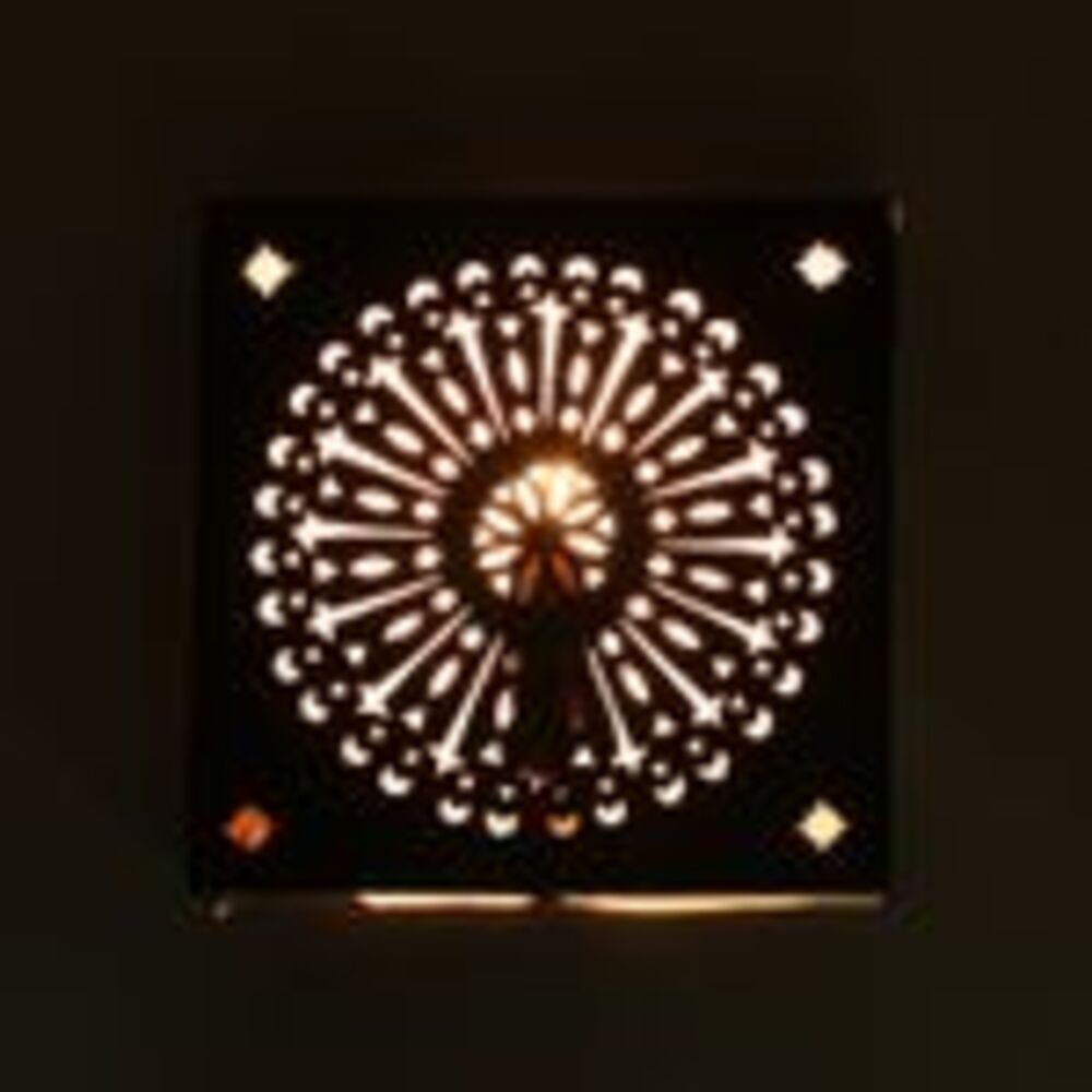Orientalische Eisen Wandlampe EWL36 Bild 1