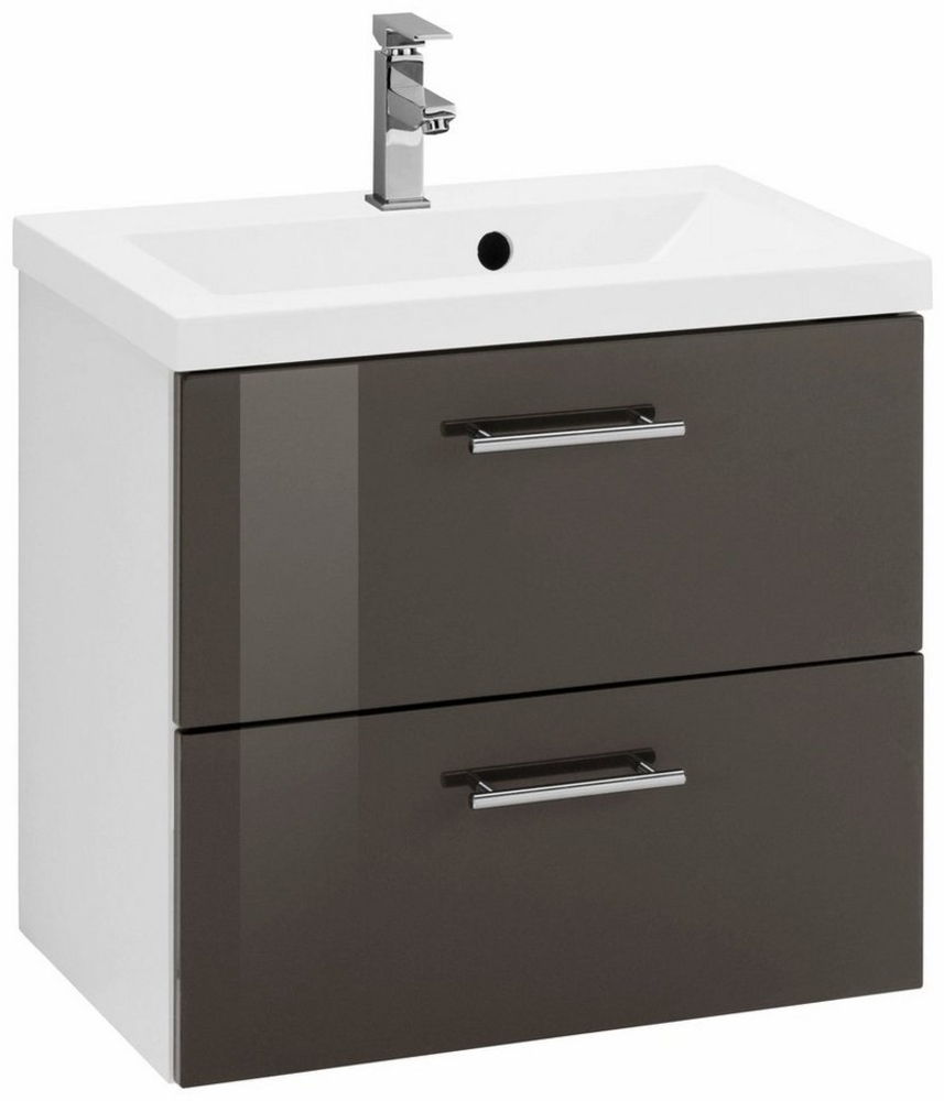 welltime Waschbeckenunterschrank Venedig Badmöbel, Waschtisch inkl. Waschbecken, Breite 60 cm Bild 1