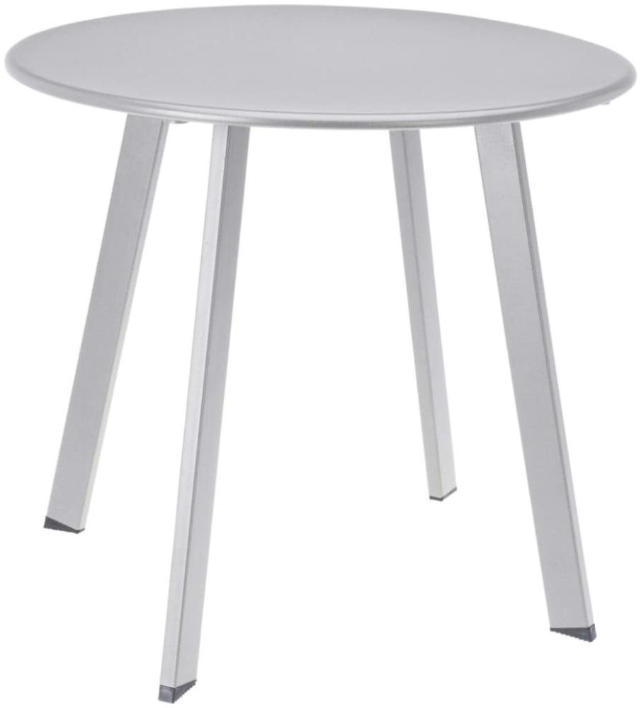 ProGarden Beistelltisch 50x45 cm Matt-Grau 436306 Bild 1