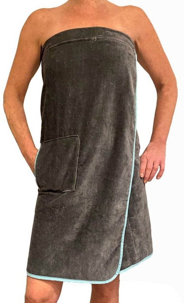 HOMELEVEL Duschtuch Saunakilt für Damen Saunatuch Damen aus Baumwolle Saunahandtuch, (1-St), Sauna Kilt für Frauen Handtuchkleid Sauna Tuch Saunakleid Handtuch Bild 1