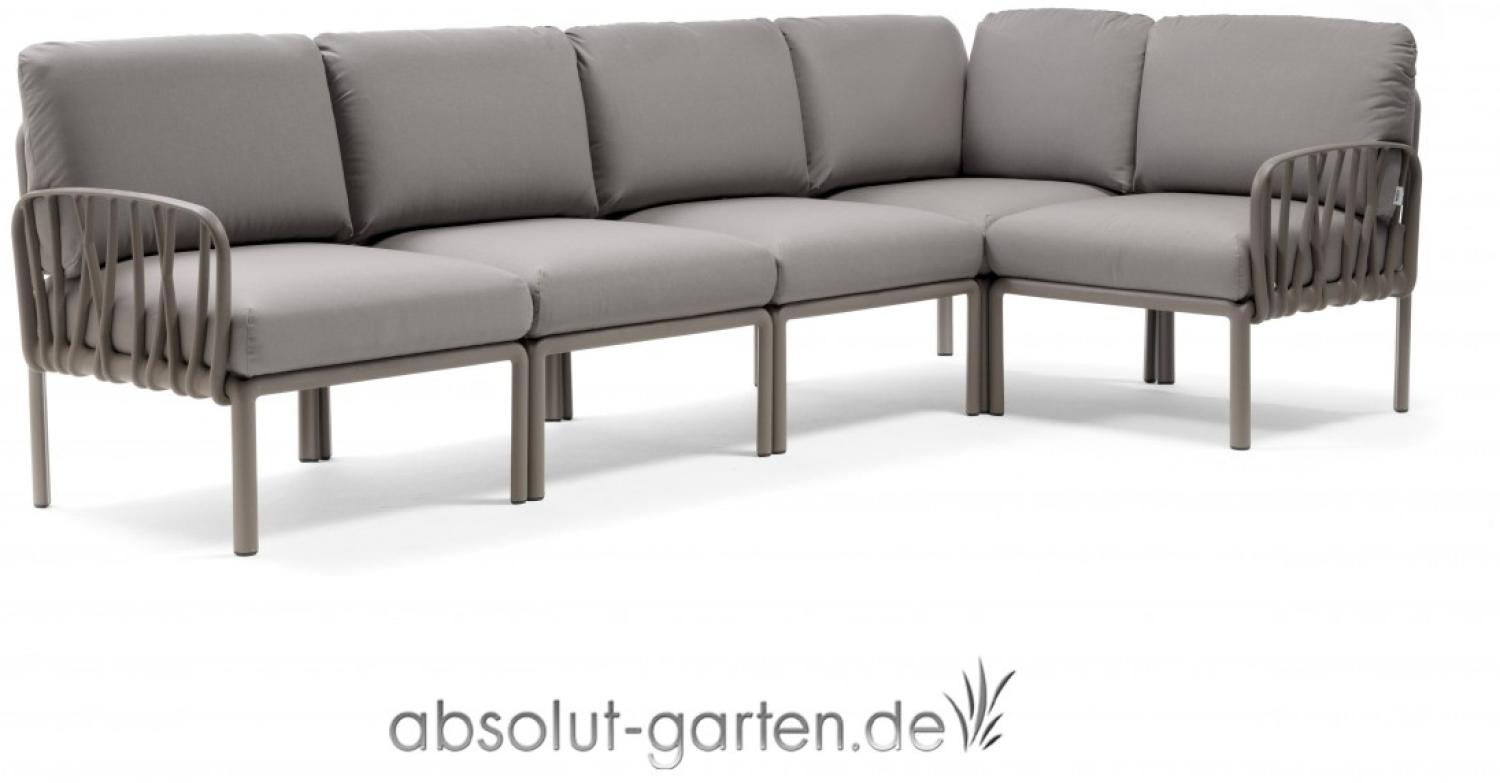 Komodo 5 Loungesofa Kunststoff (Tortora / grigio komodo) Bild 1