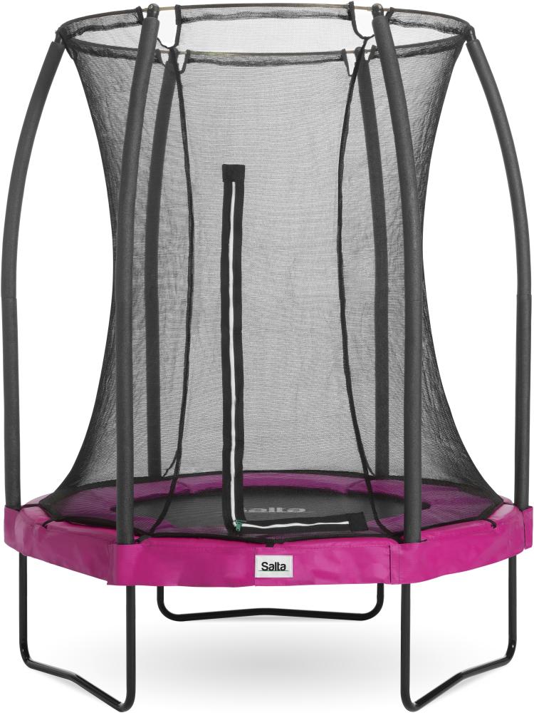 Salta 'Comfort Edition' Trampolin inkl. Sicherheitsnetz, pink, 153 cm Bild 1