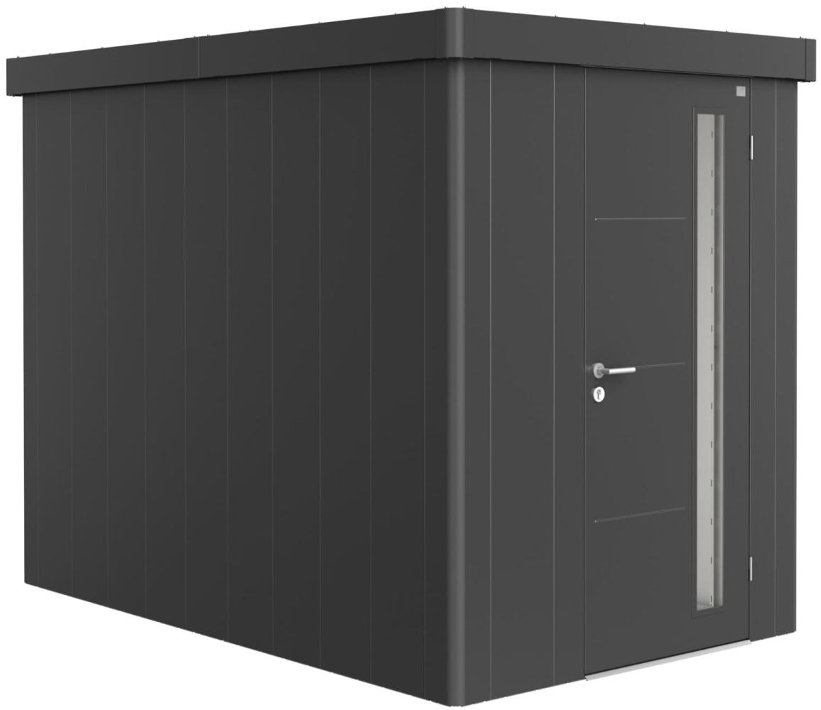 Biohort Gerätehaus Neo, 3A: 180 x 292 x 222 (b x t x h) cm, dunkelgrau-metallic Bild 1
