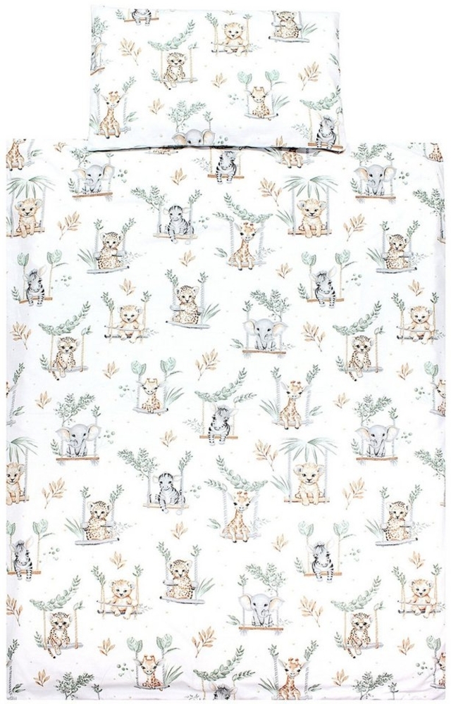 TupTam Babybettwäsche Kinder Bettwäsche Set Babybettwäsche Bettbezug Kissenbezug 2-tlg Bild 1