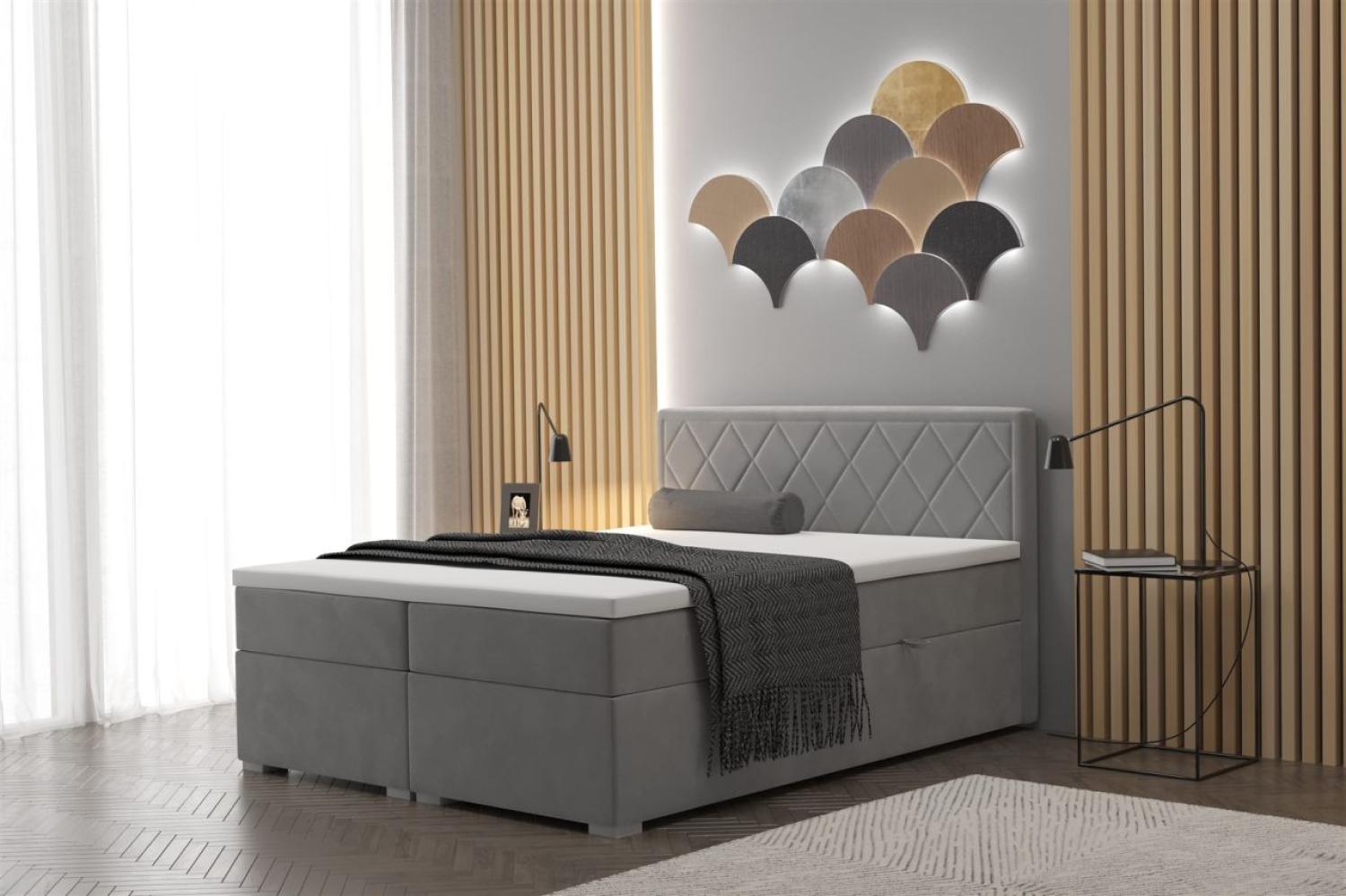 Boxspringbett Schlafzimmerbett RAMIRO 120x200cm Bild 1