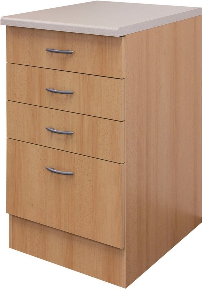 Flex-Well Unterschrank Nano (B x H x T) 50 x 85/86 x 60 cm, mit praktischen Schubkästen Bild 1