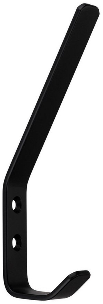 SO-TECH® Garderobenhaken Kleiderhaken ALBA echt Edelstahl schwarz Bild 1