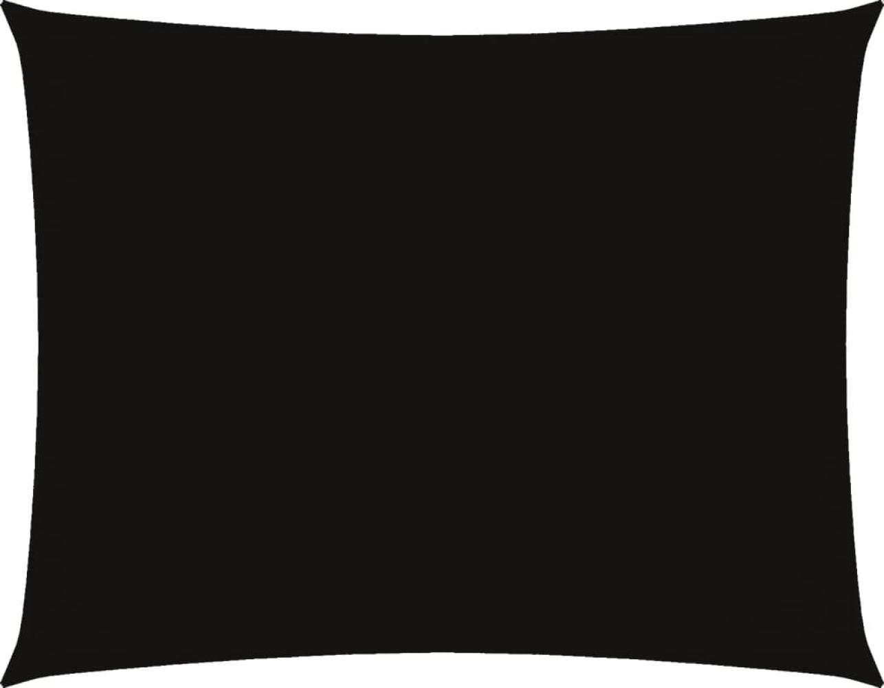 vidaXL Sonnensegel Oxford-Gewebe Rechteckig 2,5x3,5 m Schwarz 135756 Bild 1