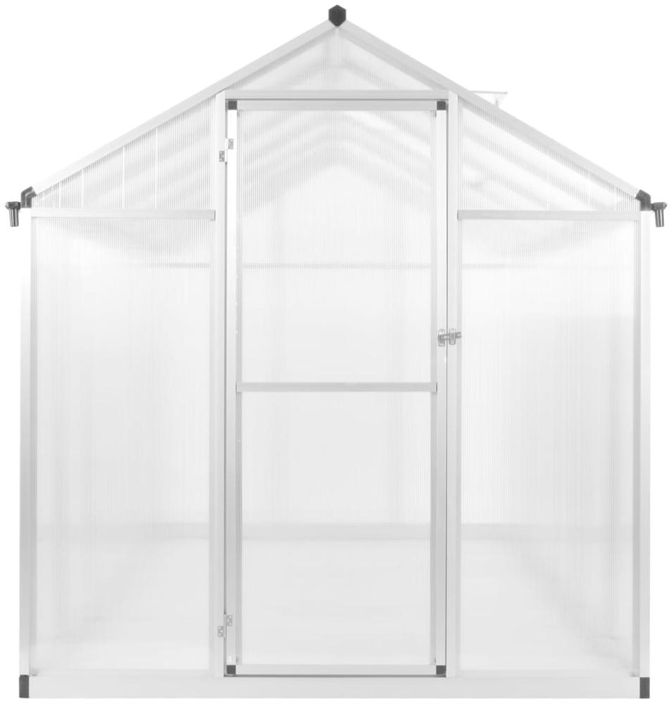 vidaXL Gewächshaus Aluminium 302x190x195 cm 11,19 m³ 45215 Bild 1