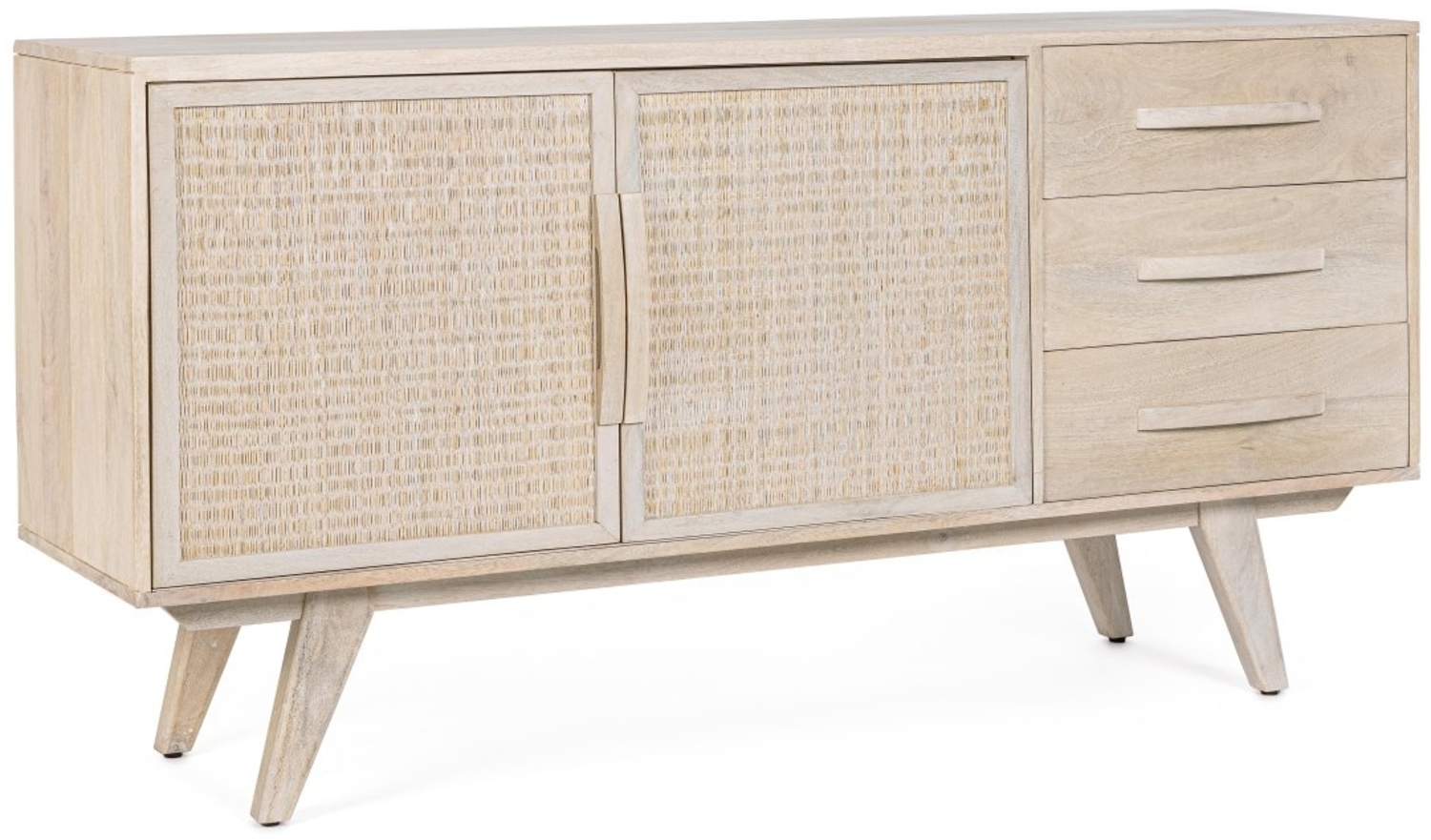 Sideboard Sahana aus Mangoholz, 2 Türen Bild 1