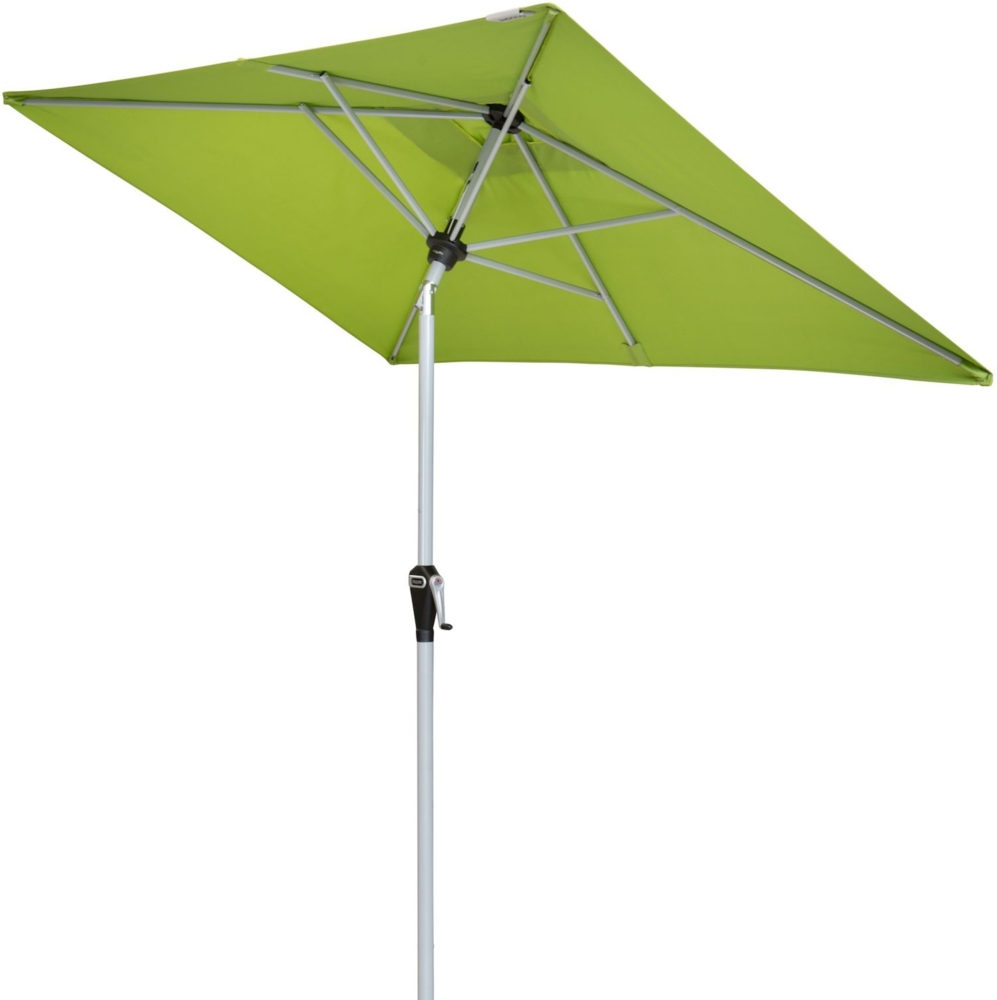 Doppler Active Auto Tilt 200x300 cm Sonnenschirm 5 Farben Mittelmastschirm 461437 836 Fresh Green Bild 1