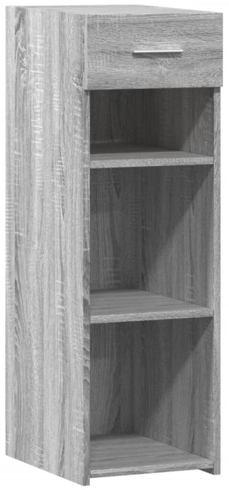 vidaXL Sideboard Grau Sonoma 30x42,5x93 cm Holzwerkstoff 846311 Bild 1