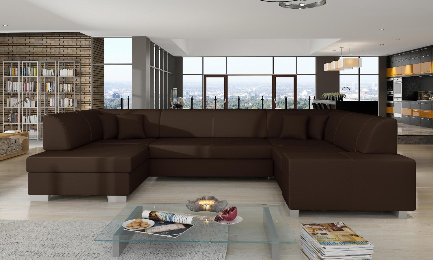 Wohnideebilder Havana Braun Ecksofas & Eckcouches Hv22 Bild 1