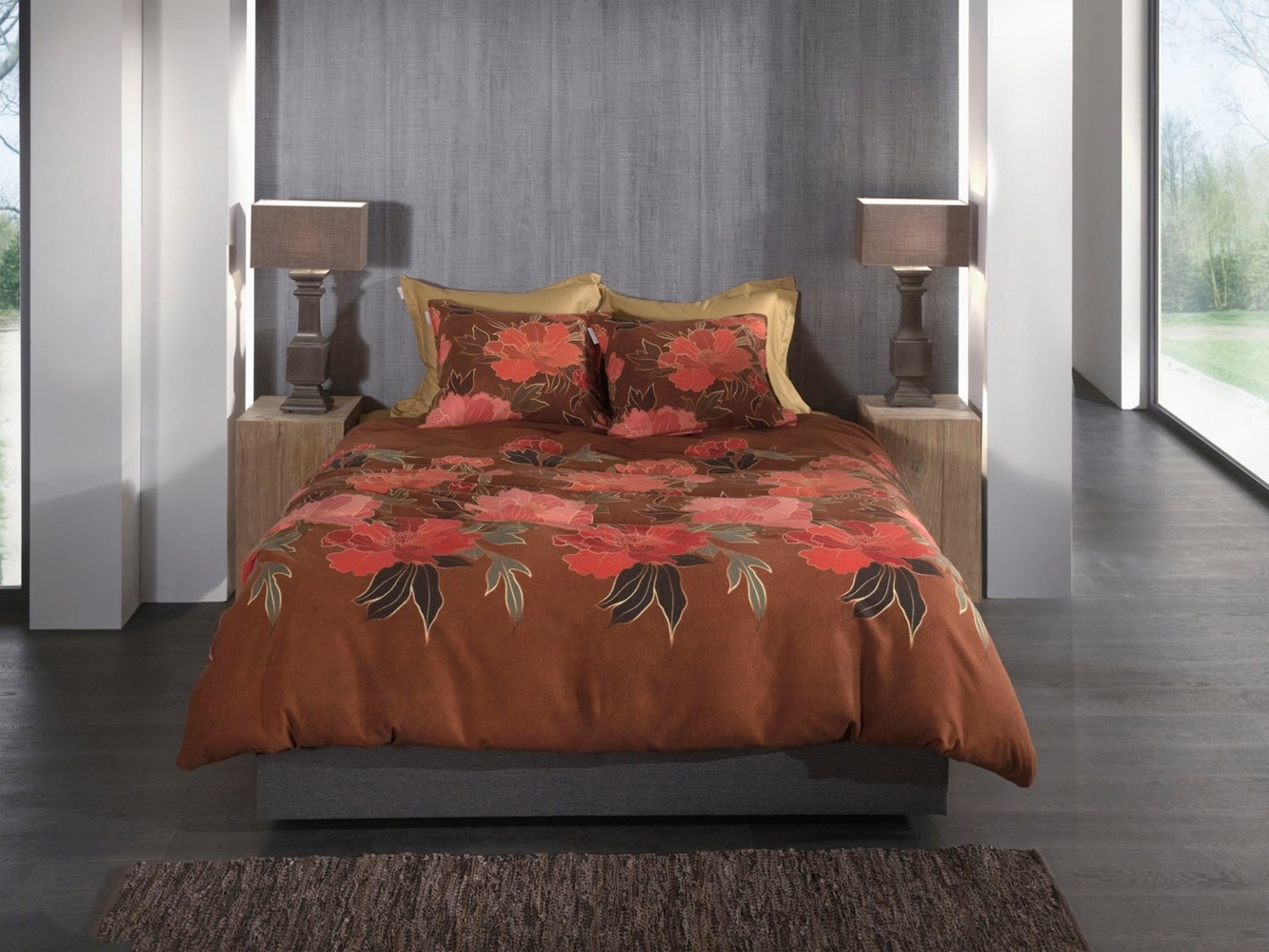 Heckett and Lane Bettwäsche Francesco, Flanell, 2 teilig, hochwertiges Flanell, Bettwäsche ab 135x200 cm Bild 1