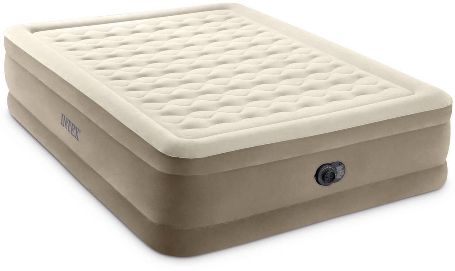 Intex Queen Ultra-Plüsch-Luftbett mit Fiber-Tech RP, aufgeblasene Größe: 152 x 203 x 46 cm (64428ND) Bild 1