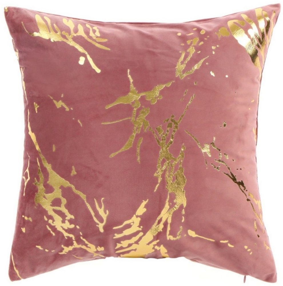 BYSURE Kissenbezug, (2 Stück), Samt Kissenbezug mit Goldenes Muster, 45x45 cm Bild 1