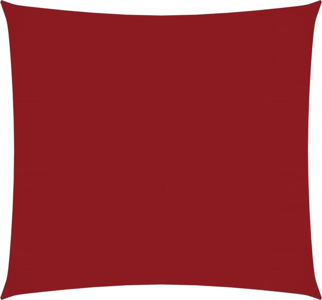 vidaXL Sonnensegel Oxford-Gewebe Quadratisch 4x4 m Rot 135634 Bild 1