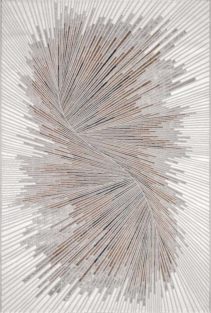 merinos Teppich CREATION, 160 x 230 cm, Grau, Braun, Polypropylen, rechteckig, Höhe: 8 mm Bild 1