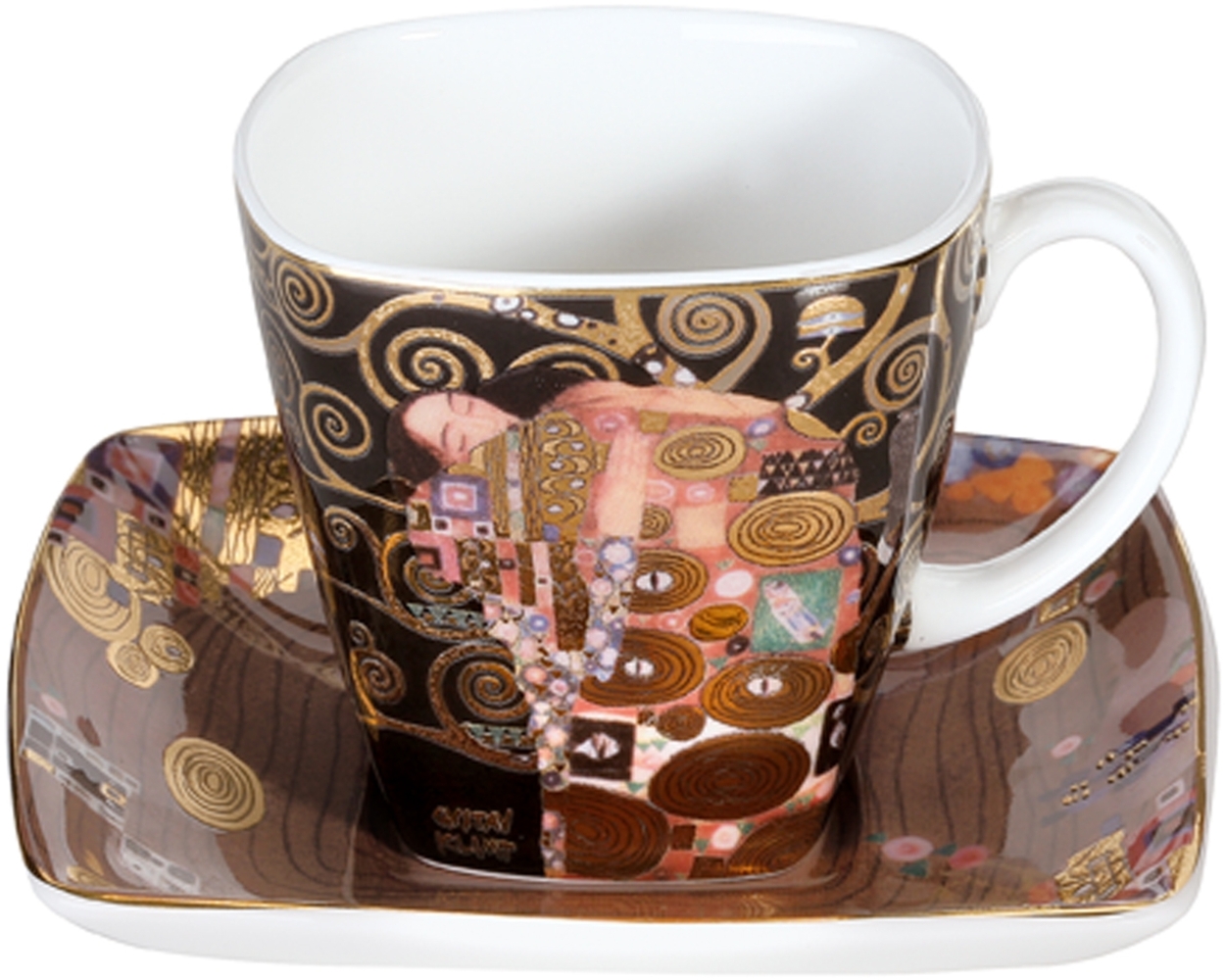 Goebel Die Erfüllung - Espressotasse Artis Orbis Gustav Klimt 66884743 Bild 1