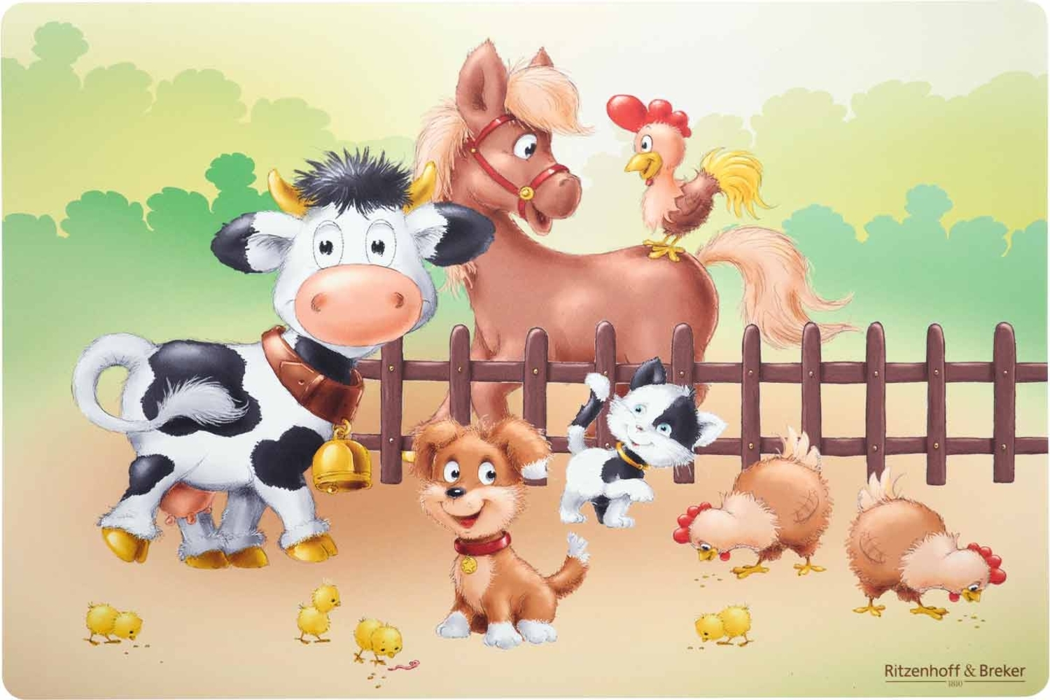 Ritzenhoff & Breker HOFTIERE Platzset Tischset 45 x 30 cm Bild 1