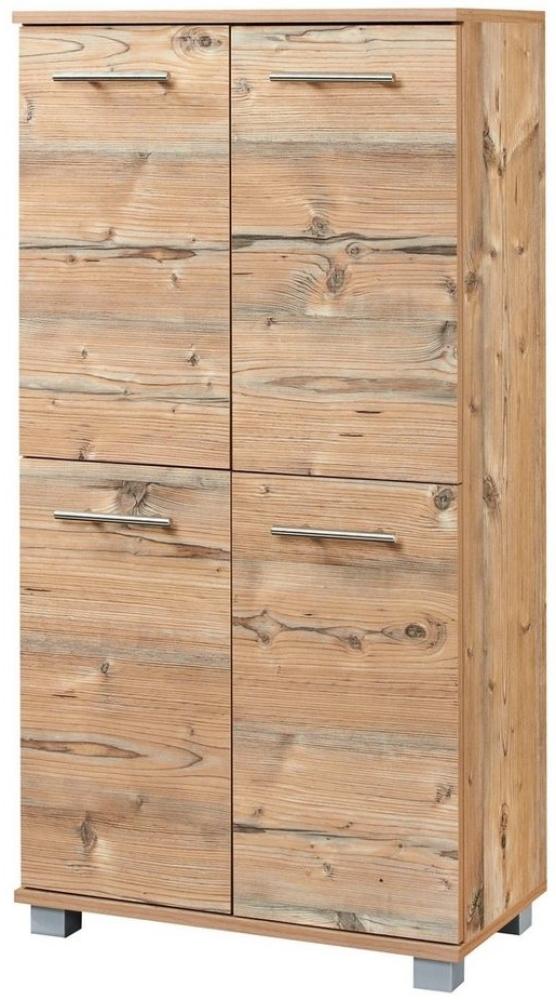 Schildmeyer Highboard 119940 Isola, 60x32. 5x117 cm, silberfichte Dekor Bild 1