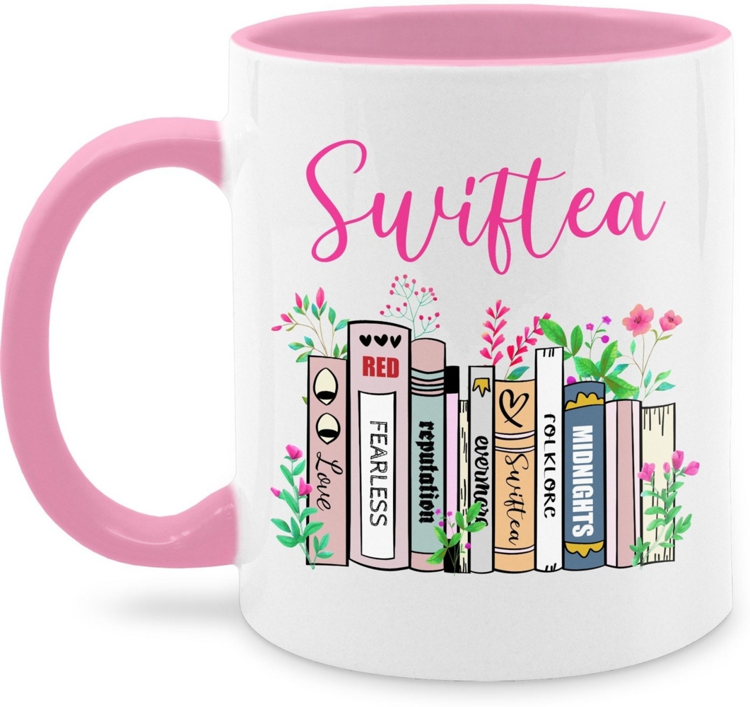 Shirtracer Tasse Swiftea Fan Merch, Geschenkidee für Fans, Taylor Fan Geschenk, Keramik, Statement Bild 1